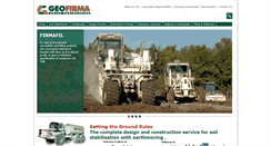 Desktop Screenshot of geofirma.co.uk